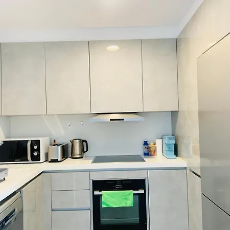 Sunny 2-bedroom - Pool, Gym & Balcony Views - Elysia Park- Center Apartment *